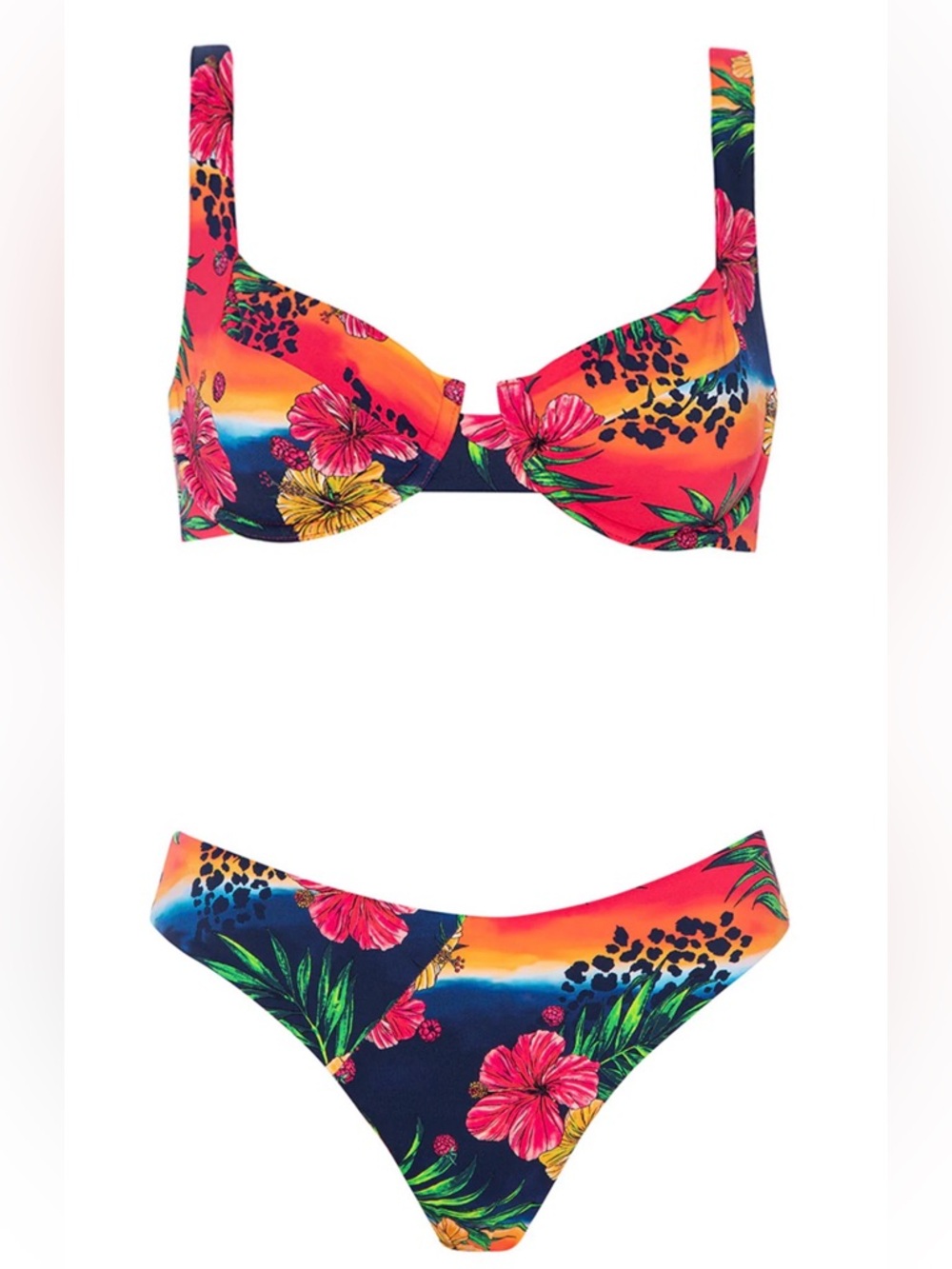 Vetchy LAGUNA BIKINI COPACABANA SET - top LDD+, bottom medium NWOT